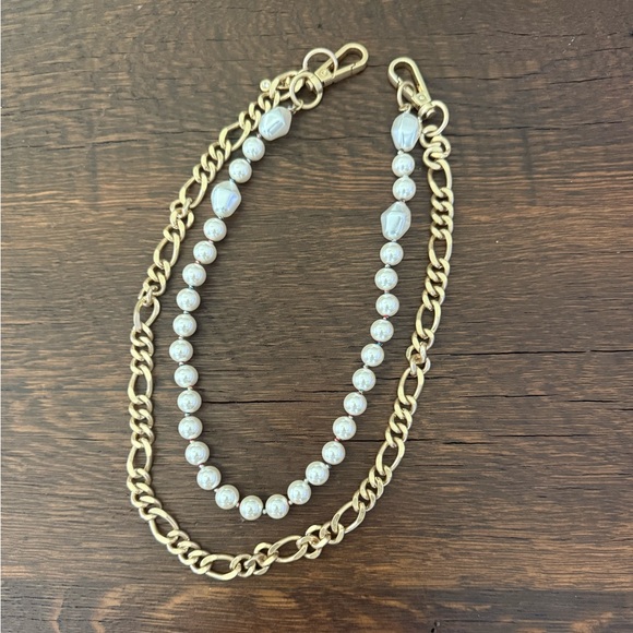 CAbi Gold and Silver Layered Necklace - Picture 1 of 4